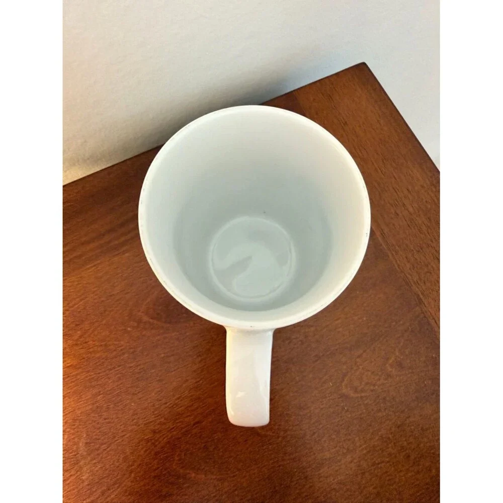 Disney White Ceramic Mug with Black Logo